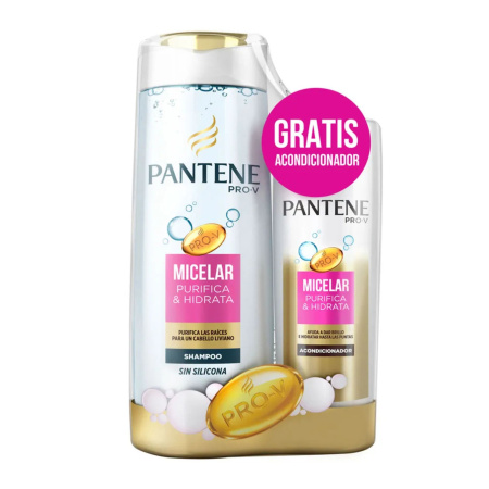 PACK PANTENE - CHAMPÚ 400 + ACOND. 200 ML