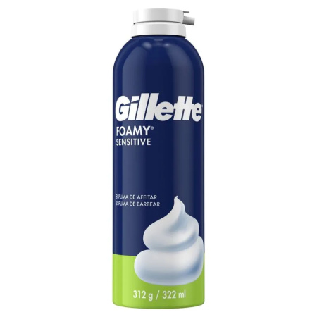 ESPUMA AFEITAR FOAMY SENSITIVE 312GR