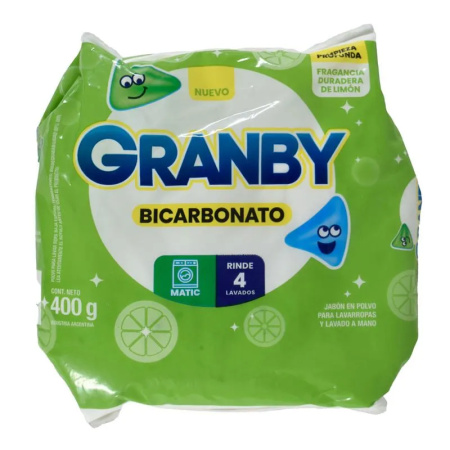 JABON EN POLVO GRANBY BLANQUEDOR 400 GR