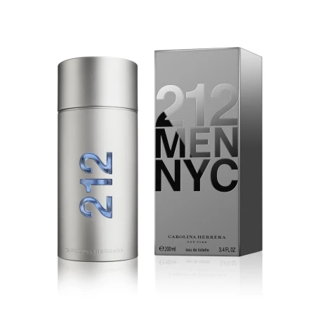 PERFUME CAROLINA HERRERA 212 MEN EDT 200ML