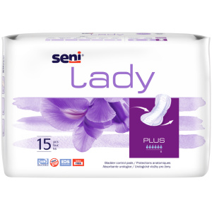 ABSORBENTES SENI LADY PLUS X 15