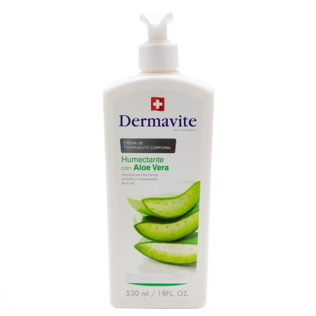 CREMA CORPORAL DERMATIVE CON ALOE VERA 530 ML