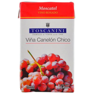 VINO TOSCANINI CANELON CHICO ROSADO 1 LT