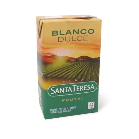 VINO SANTA TERESA BLANCO DULCE FRUTAL 1 LT
