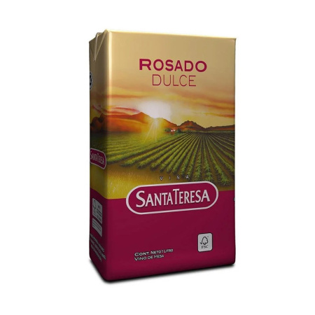 VINO SANTA TERESA ROSADO DULCE 1 LT