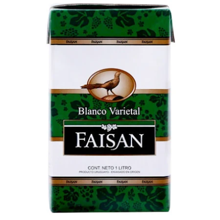 VINO FAISAN BLANCO MOSCATEL 1 LT