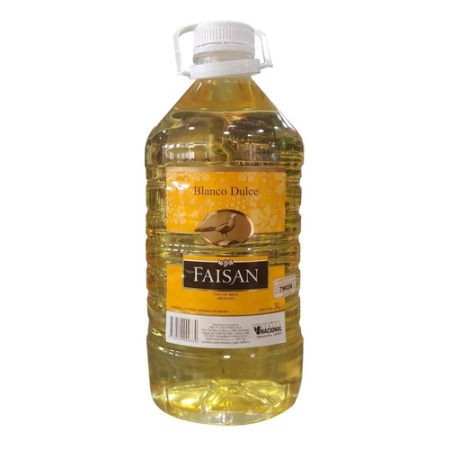VINO FAISAN BLANCO DULCE 3 LT
