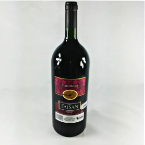 VINO FAISAN TINTO MERLOT 1,5 LT
