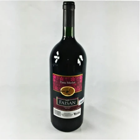 VINO FAISAN TINTO MERLOT 1,5 LT