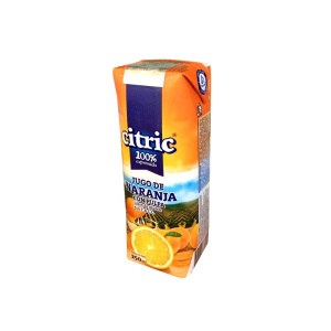 JUGO CITRIC KIDS NARANJA 250 ML
