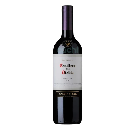 VINO CASILLERO DEL DIABLO MERLOT 750 ML