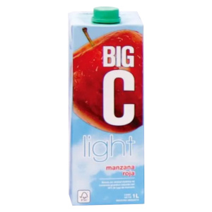 JUGO BIG-C MANZANA LIGHT 1 LT
