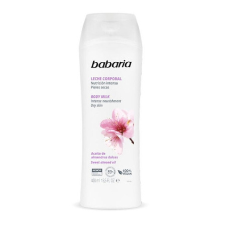 CREMA PARA CUERPO BABARIA ALMENDRA 400 ML