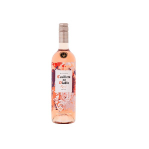 VINO CASILLERO DEL DIABLO SHIRAZ ROSE DECORADO