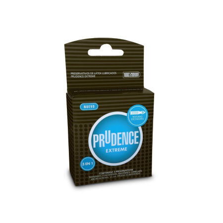 PRESERVATIVO PRUDENCE EXTREME X3