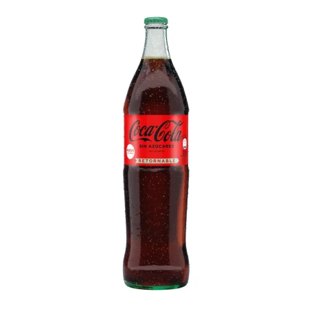 COCA COLA S/AZUCAR 1 LT RETORNABLE