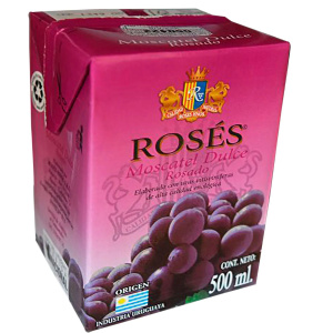 VINO ROSES MOSCATEL DULCE 500 ML