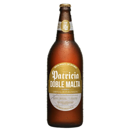 CERVEZA PATRICIA DOBLE MALTA 1 LT RETORMABLE
