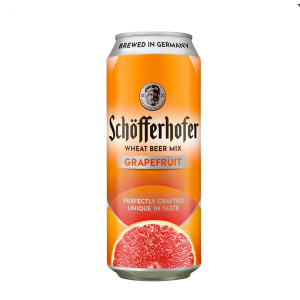 CERVEZA SCHOFFERHOFER  POMELO ROSADO 500 ML