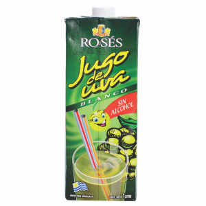 JUGO DE UVA BLANCO ROSES TETRA 1 LT