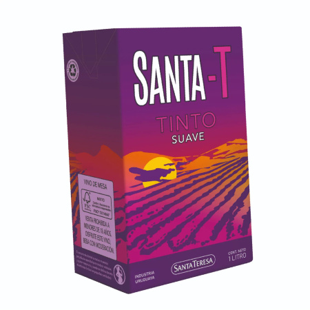VINO SANTA TERESA SANTA T TINTO SUAVE 1 LT