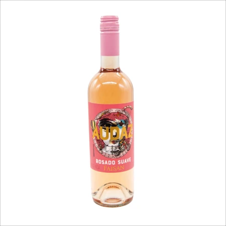 VINO FAISAN AUDAZ ROSADO SUAVE 750 ML