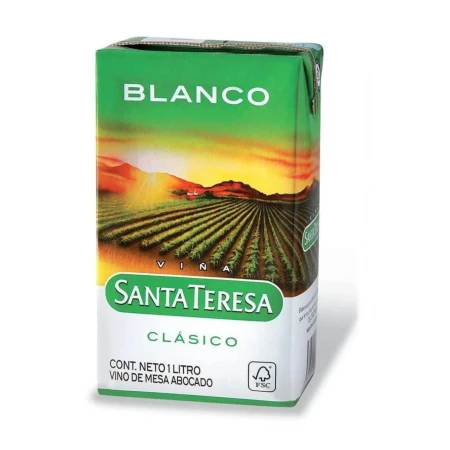 VINO SANTA TERESA BLANCO 1 LT