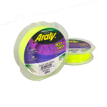 BLISTER TANZA ARATY FLUO 0.50 MM X 300 MTS - Imagen 2