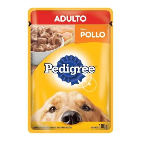ALIMENTO P/PERRO PEDIGREE ADULTO - POLLO 100GR