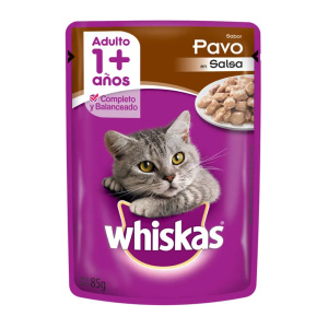 ALIMENTO P/GATITOS WHISKAS SACHET 85GR