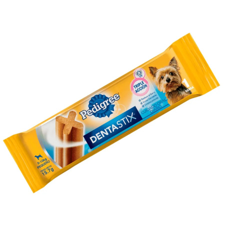 ALIMENTO P/PERRO PEDIGREE DENTASTIX - RAZA PEQUEÑA - 15.7GR