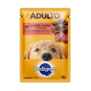 ALIMENTO P/PERRO PEDIGREE ADULTO - CARNE 100GR