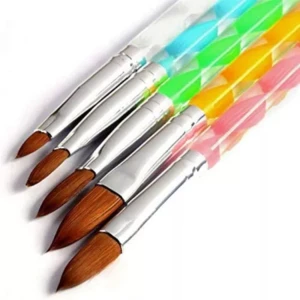 SET DE 5 PINCELES PARA DERCORACIÓN DE UÑAS