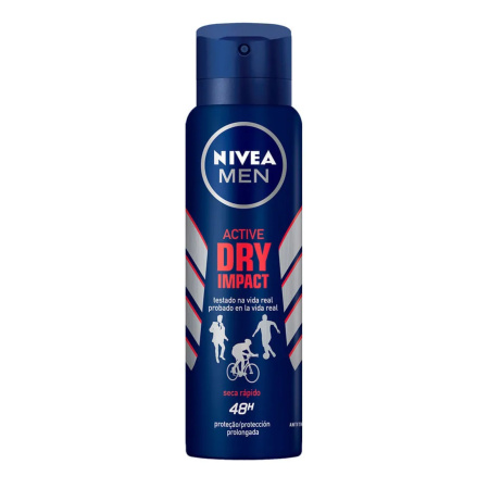 DESODORANTE NIVEA AERO. DRY IMPACT 150 ML.