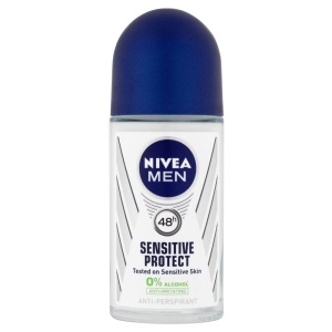 DESODORANTE NIVEA ROLL-ON SENSITIVE MEN 50 ML.