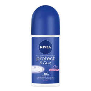 DESODORANTE NIVEA ROLL-ON PROTECT & CARE 50 ML.