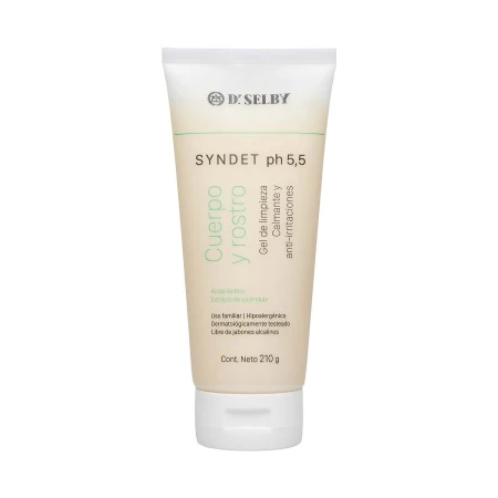 GEL DE LIMPIEZA CUERPO/ROSTRO SYNDET 210 GR