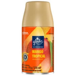 DESODORANTE DE AMBIENTE GLADE MANGO 170 ML REPUESTO