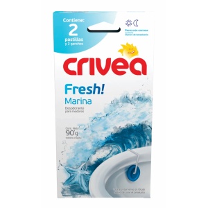 DESODORANTE CRIVEA DE INODORO FRESH DOBLE MARINA