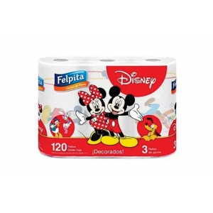 TOALLAS DE COCINA FELPITA DISNEY X 3 UN