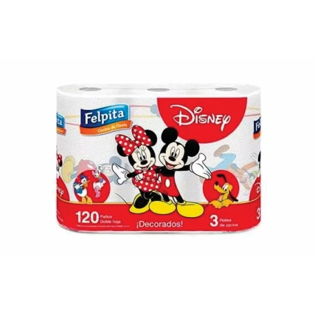 TOALLAS DE COCINA FELPITA DISNEY X 3 UN