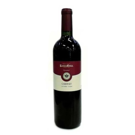 VINO CABERNET SAUVIGNON SANTA ROSA VARITAÑ 3/4 LT.