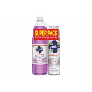 PACK LYSOFORM LIQUIDO 900ML+AEROSOL 360ML