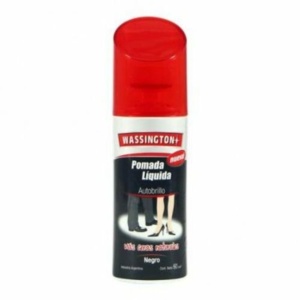 POMADA CALZADO WASSINGTON NEGRO LIQUIDO 60 CC