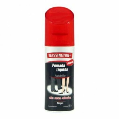 POMADA CALZADO WASSINGTON NEGRO LIQUIDO 60 CC