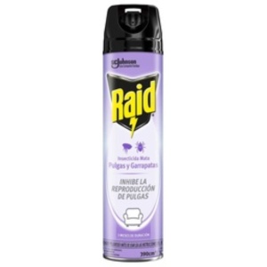 INSECTICIDA RAID MATAPULGAS 360 ML