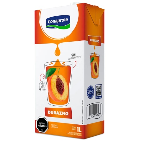 JUGO CONAPROLE DURAZNO 1 LT