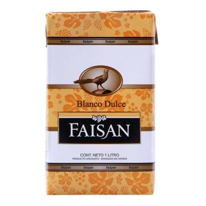 VINO FAISAN BLANCO DULCE 1 LT