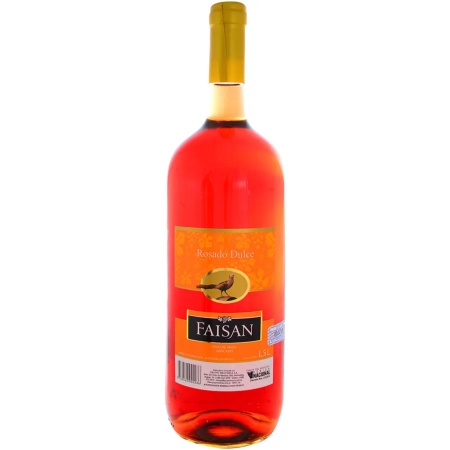 VINO FAISAN ROSADO DULCE 1.5 LT