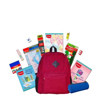 PACK ESCOLAR CON MOCHILA y CARTUCHERA